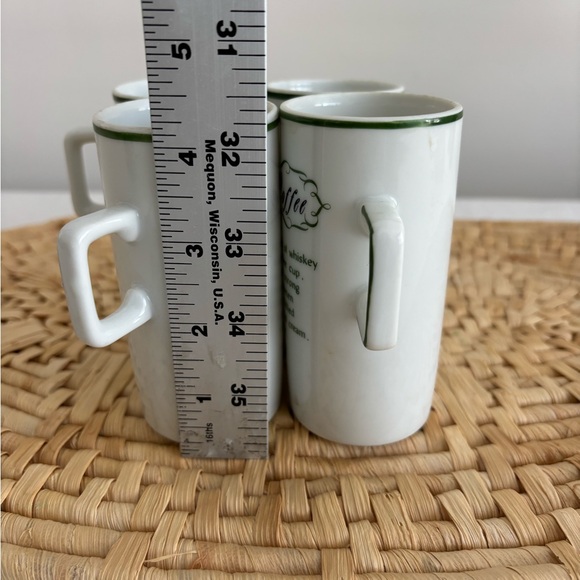 Set of 4 Irish Coffee mugs - Picture 6 of 7